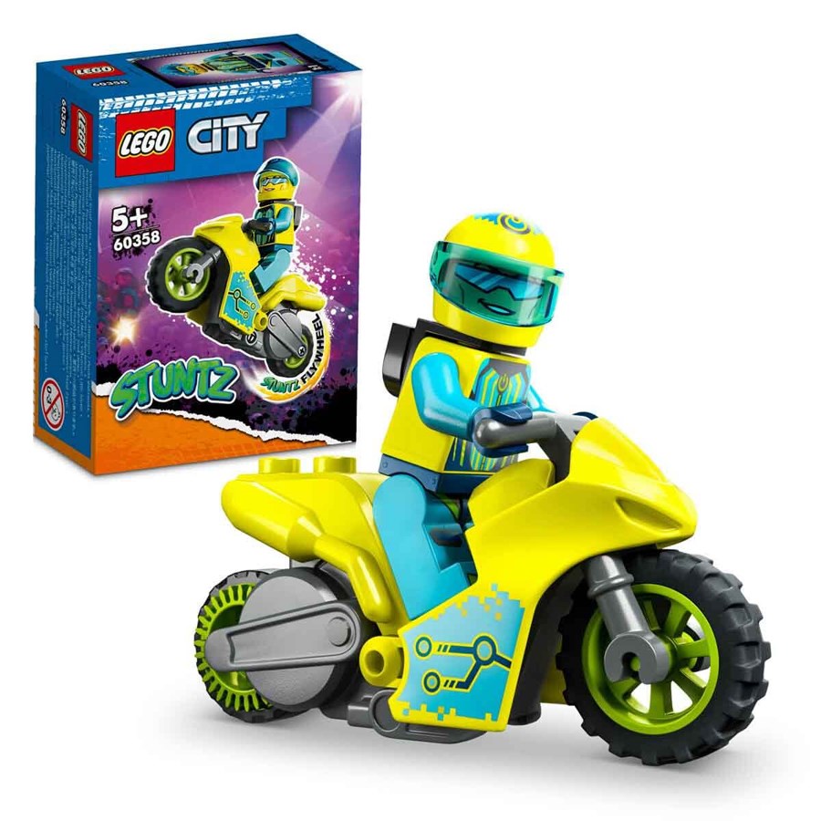 Lego City Siber Gösteri Motosikleti 60358 