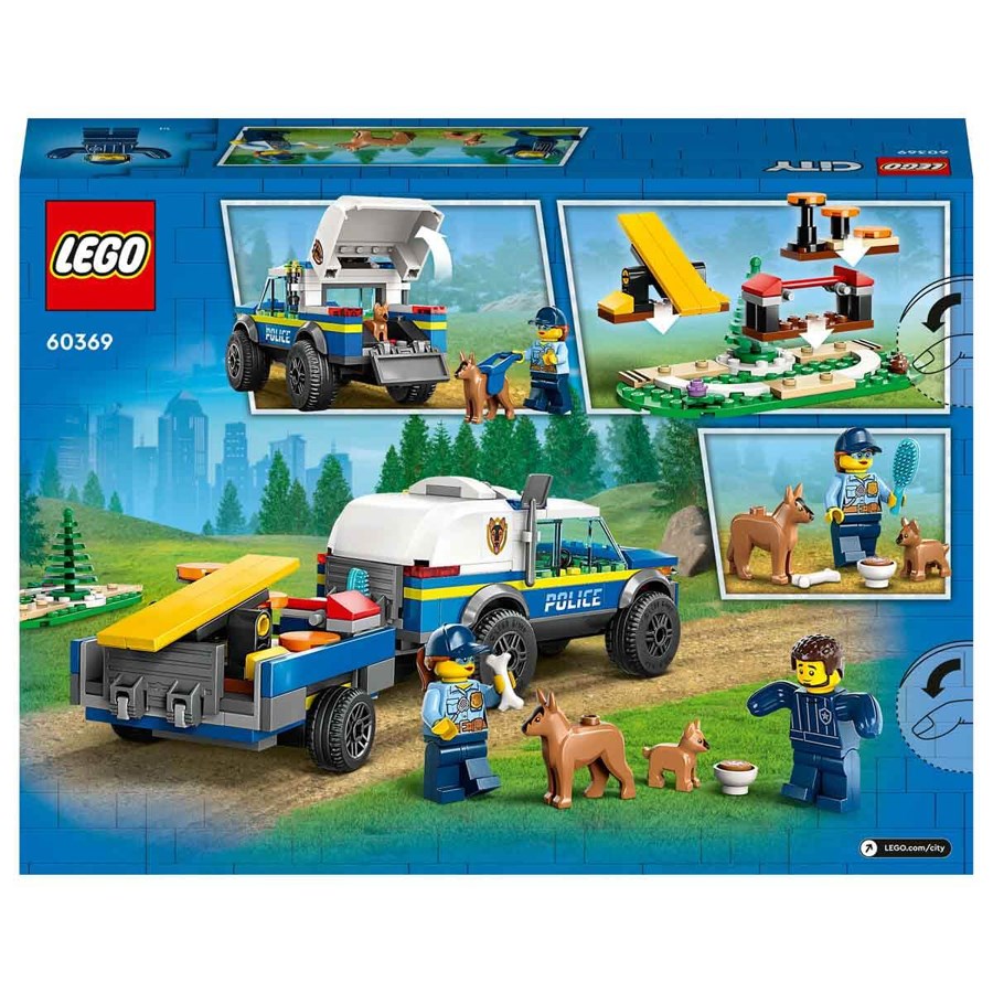 Lego City Mobil Polis Köpeği Eğitimi 60369 