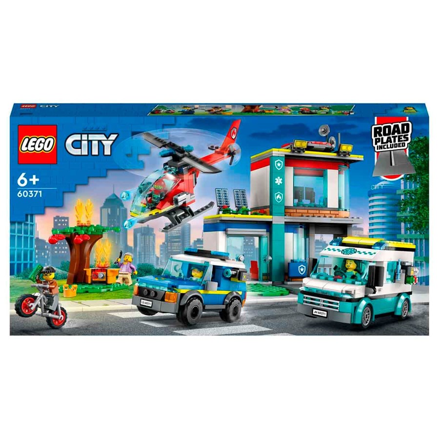 Lego City Acil Durum Araçları Merkezi 60371 