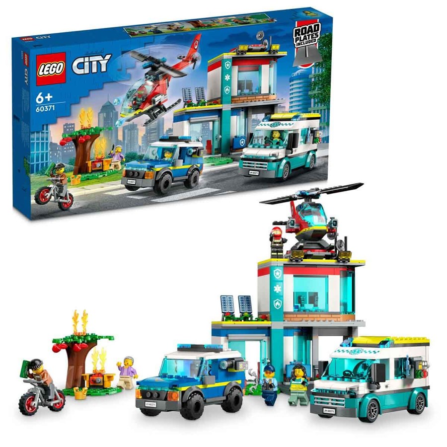 Lego City Acil Durum Araçları Merkezi 60371 