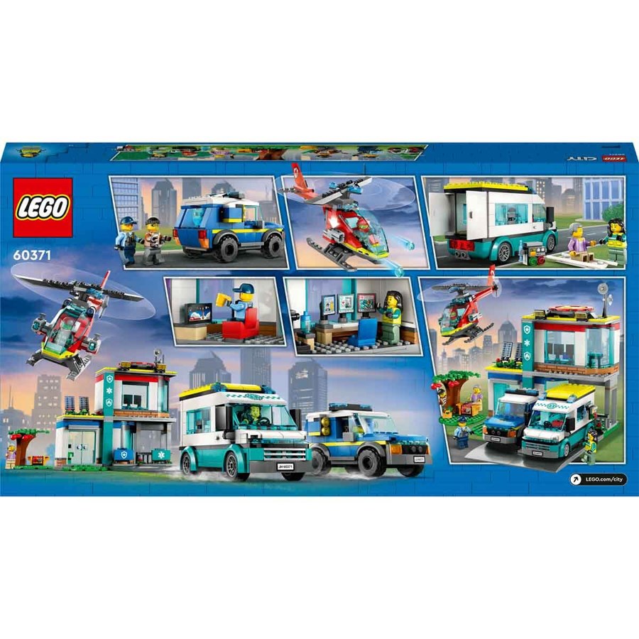 Lego City Acil Durum Araçları Merkezi 60371 