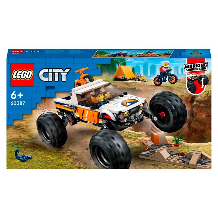 Lego City 4x4 Arazi Aracı Maceraları 60387 