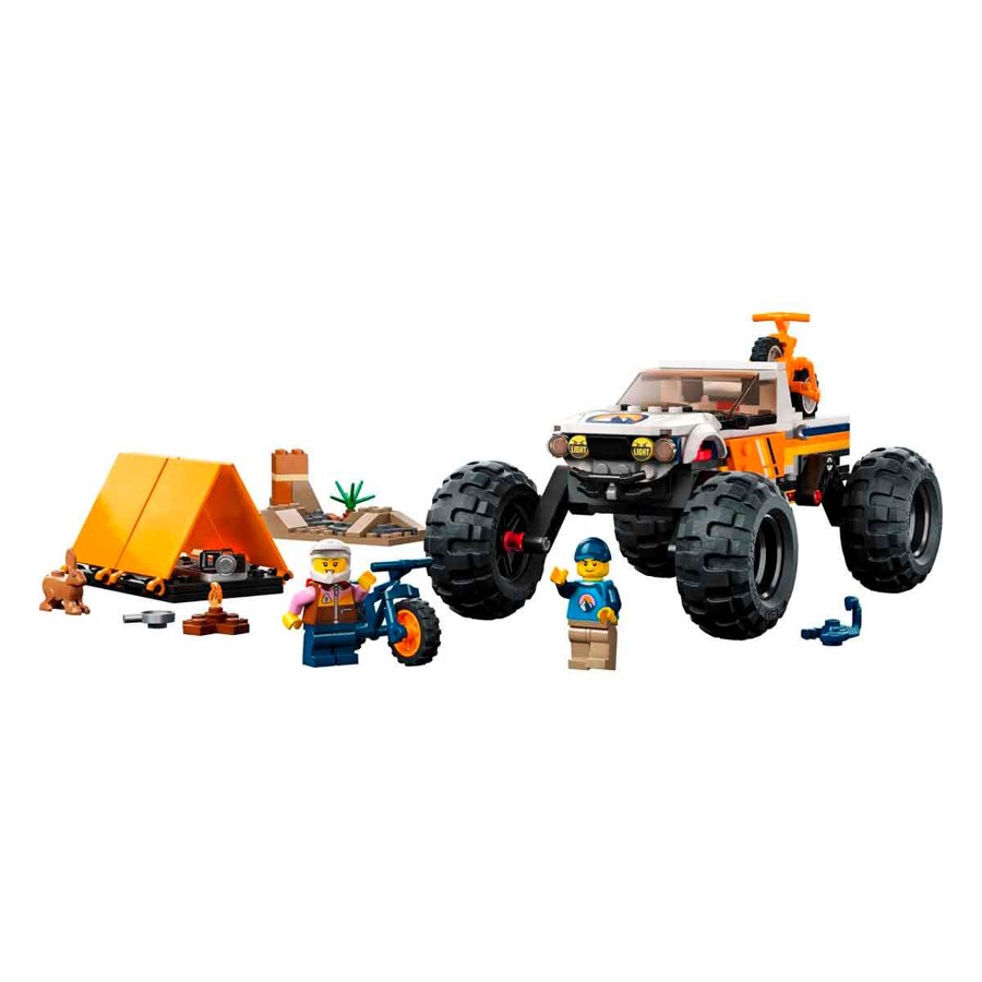 Lego City 4x4 Arazi Aracı Maceraları 60387 