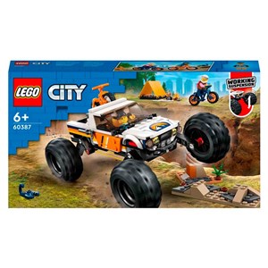Lego City 4x4 Arazi Aracı Maceraları 60387