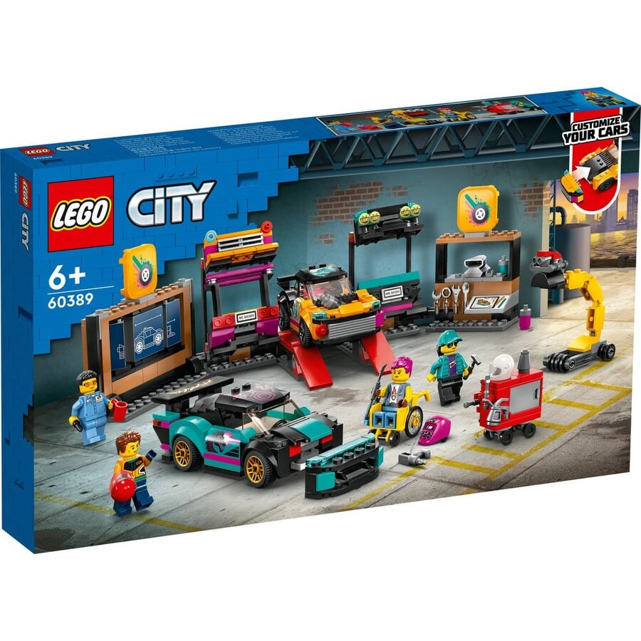 Lego City Araç Modifiye Atölyesi 60389 