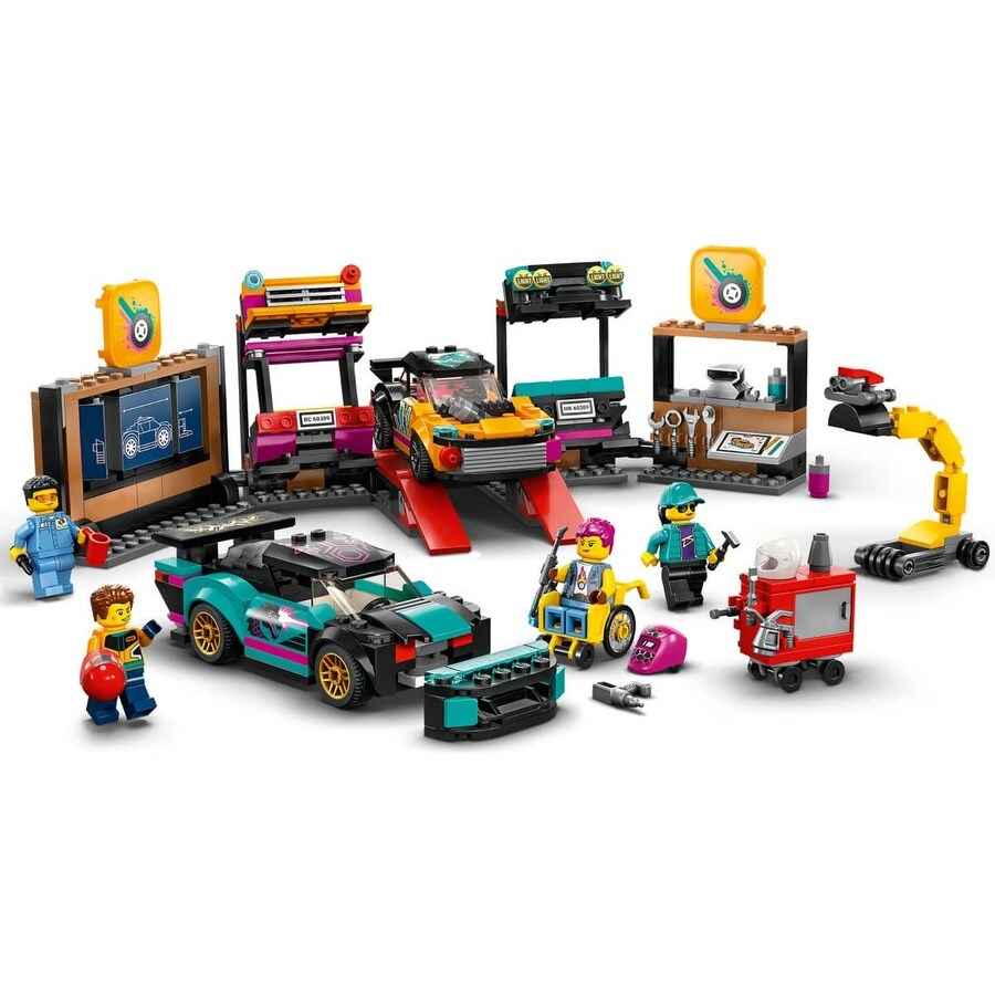 Lego City Araç Modifiye Atölyesi 60389 