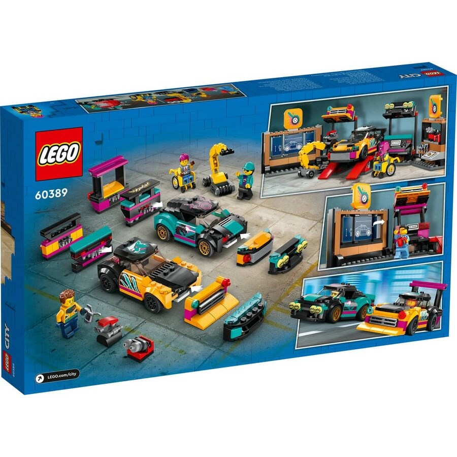 Lego City Araç Modifiye Atölyesi 60389 