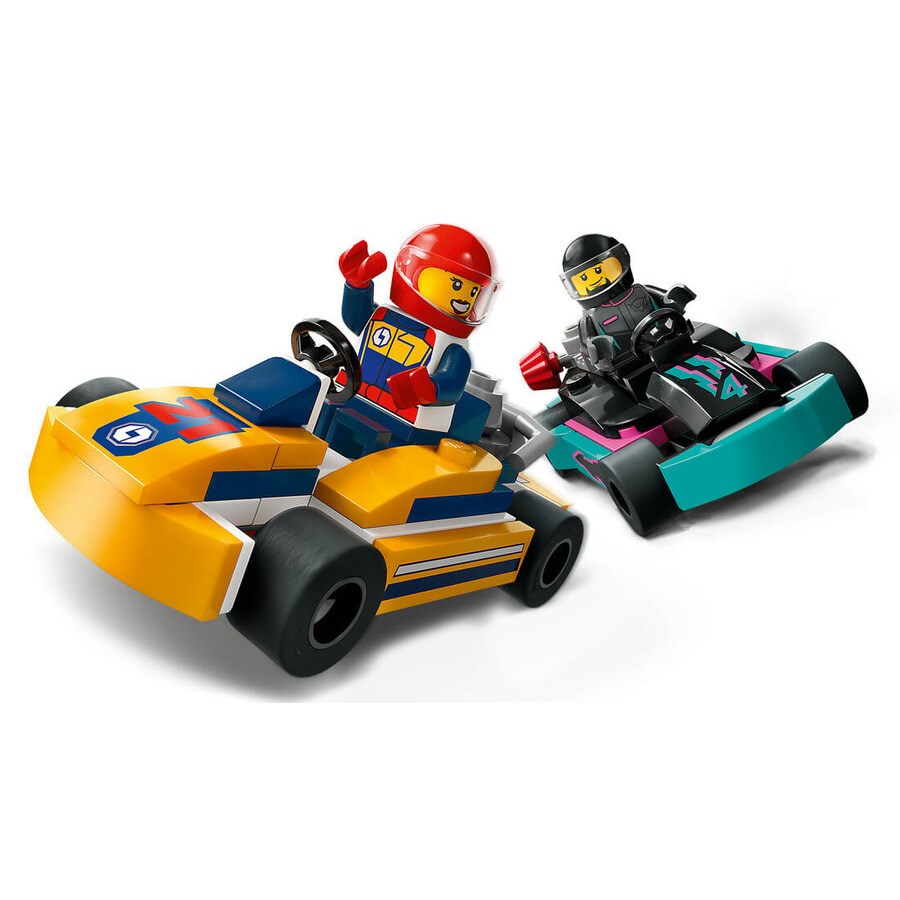 Lego City Go-Kartlar ve Yarış Sürücüleri 