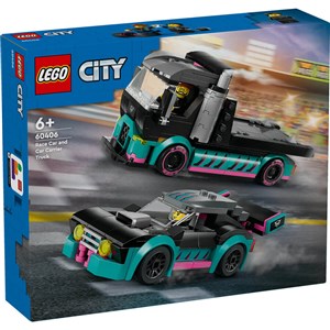 Lego City Yarış Arabası ve Araba Taşıyıcı Kamyon