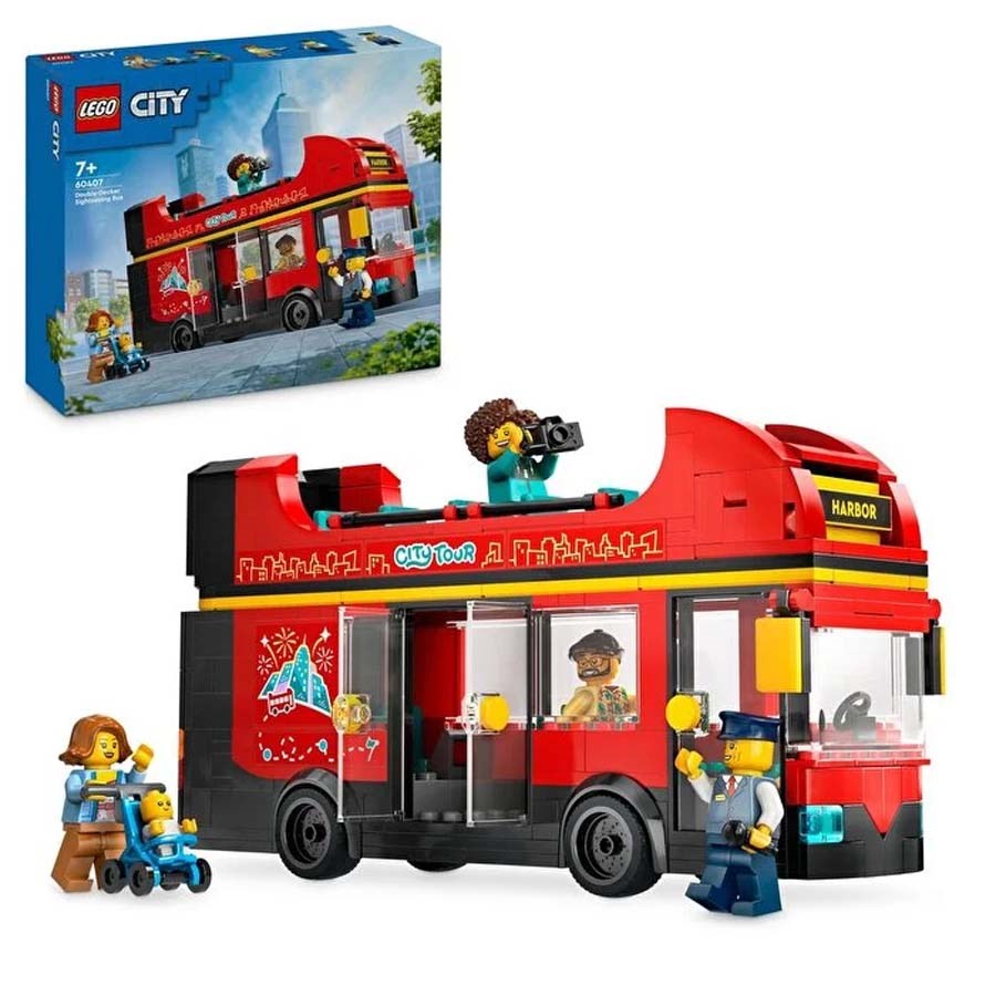 Lego City Kırmızı İki Katlı Gezi Otobüsü 