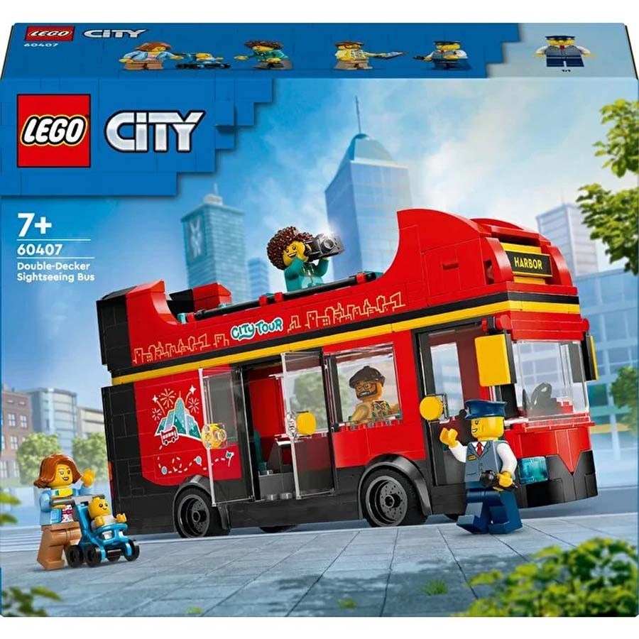 Lego City Kırmızı İki Katlı Gezi Otobüsü 