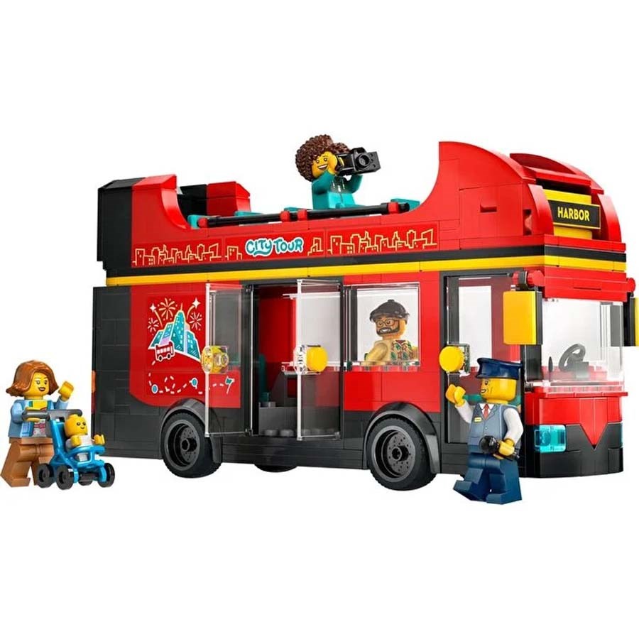 Lego City Kırmızı İki Katlı Gezi Otobüsü 