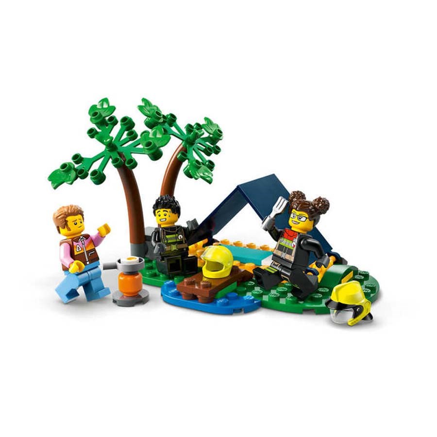 Lego City 4x4 Kurtarma Botlu İtfaiye Kamyonu 