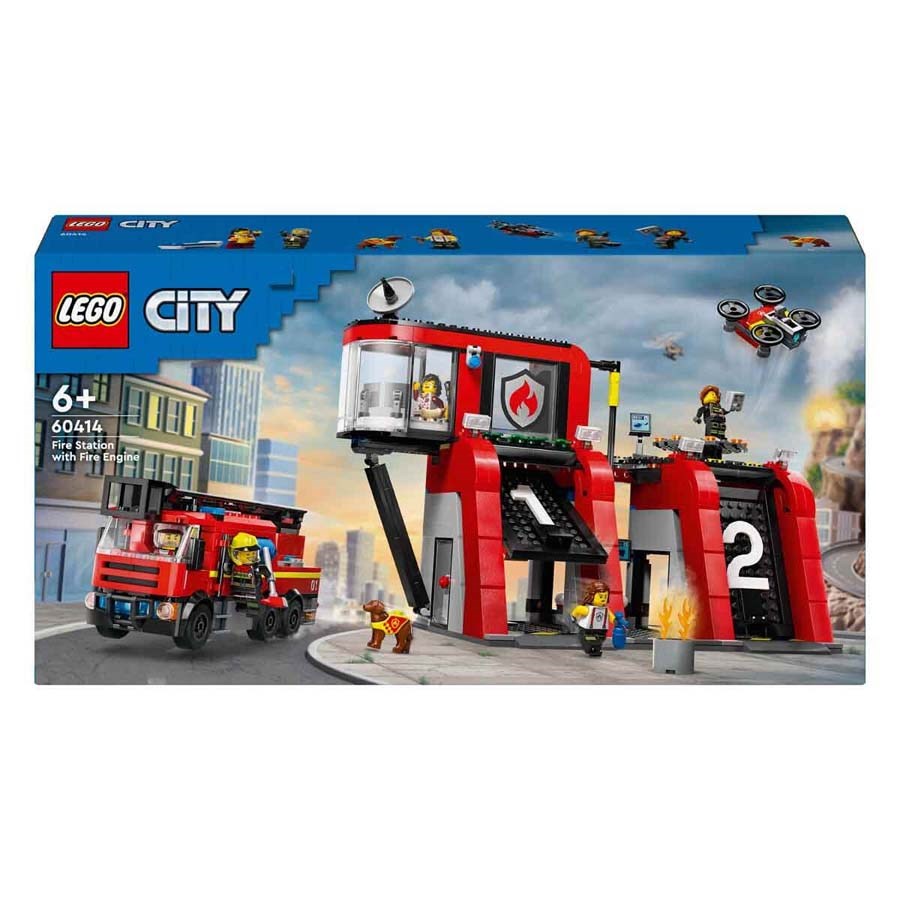 Lego City İtfaiye Kamyonlu İtfaiye Merkezi 