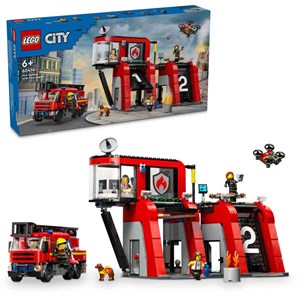Lego City İtfaiye Kamyonlu İtfaiye Merkezi