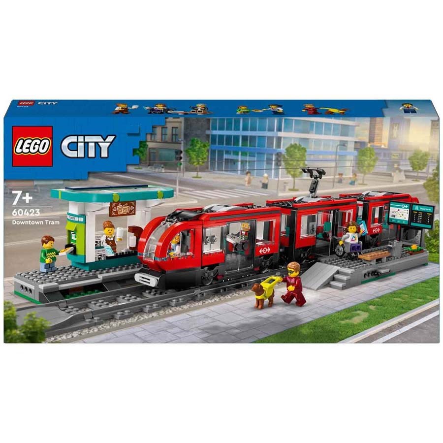 Lego City Şehir Merkezi Tramvay İstasyonu 