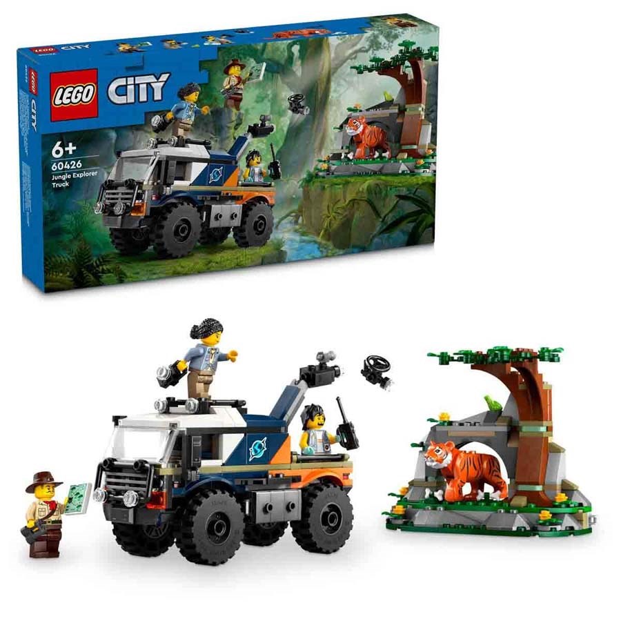 Lego City Orman Kaşifinin Arazi Kamyonu 