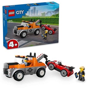 Lego City Çekici Kamyon ve Spor Araba Tamiri