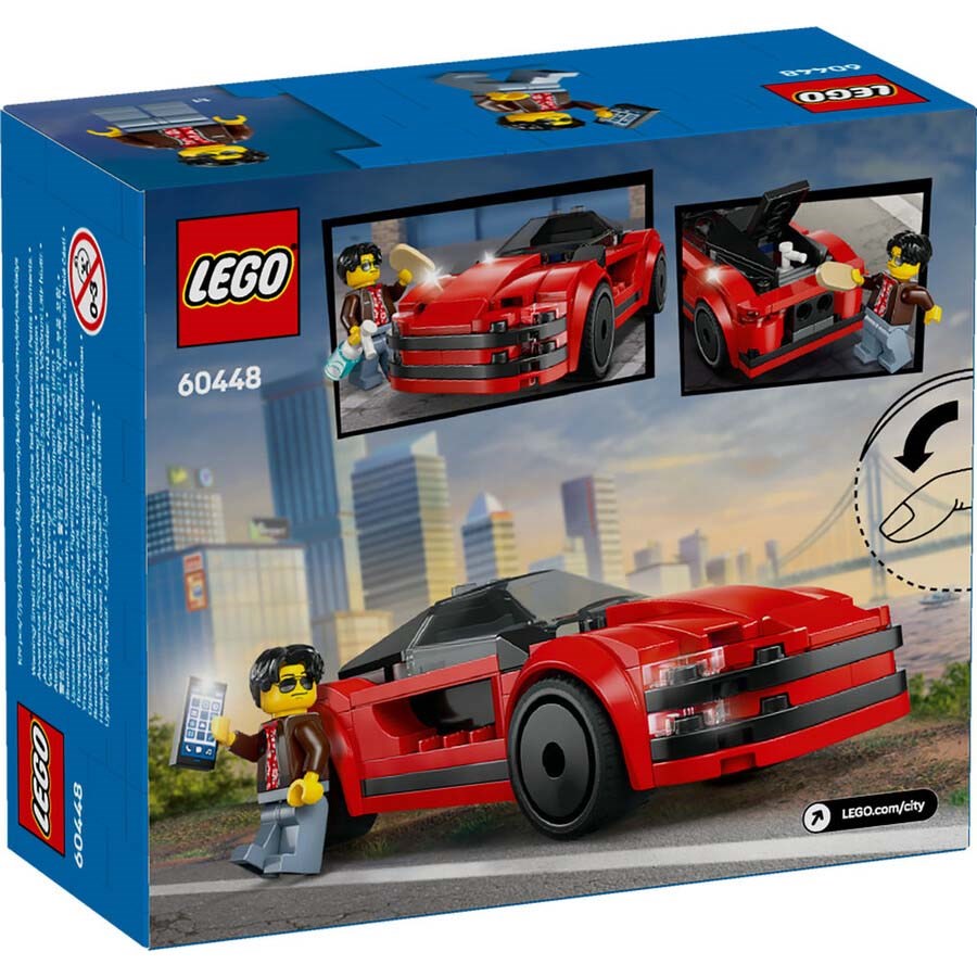 Lego City Kırmızı Spor Araba 