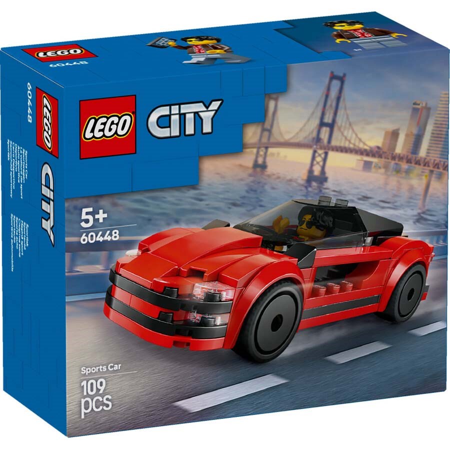 Lego City Kırmızı Spor Araba 