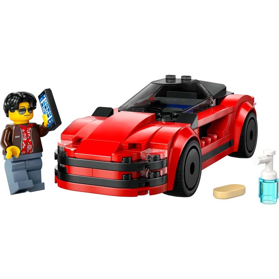 Lego City Kırmızı Spor Araba 