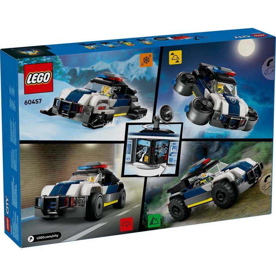 Lego City Özel Polis Arabası Garajı 