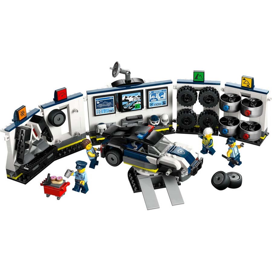 Lego City Özel Polis Arabası Garajı 
