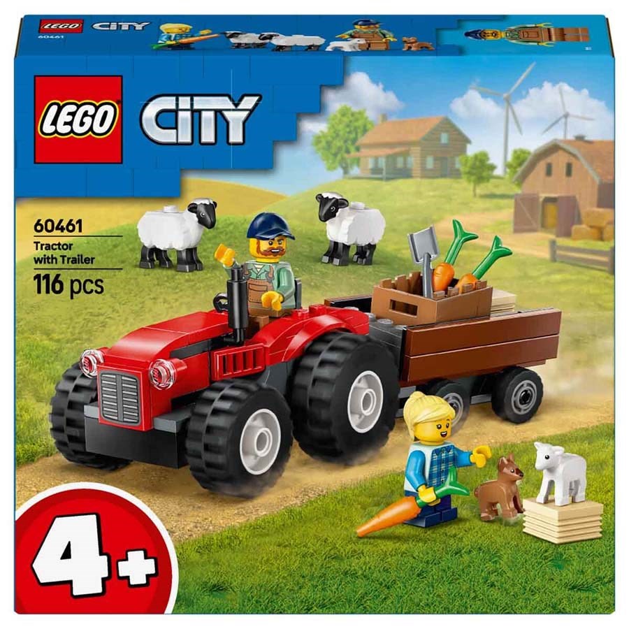 Lego City Römorklu Çiftlik Traktörü 