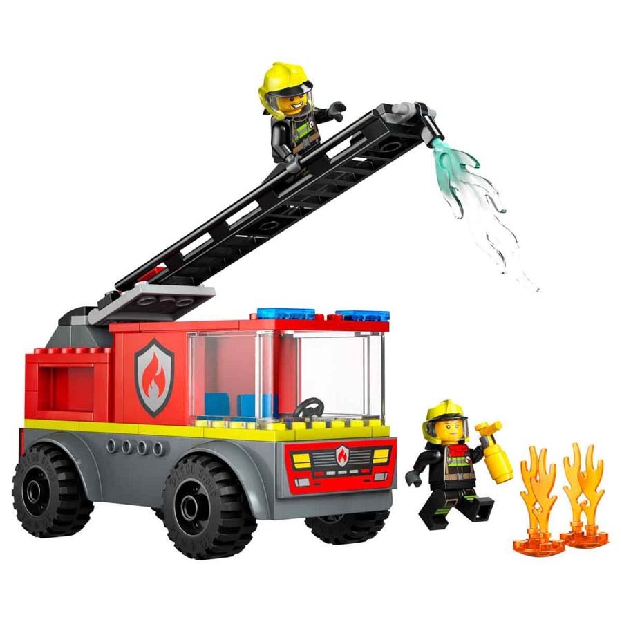 Lego City Merdivenli İtfaiye Kamyonu 