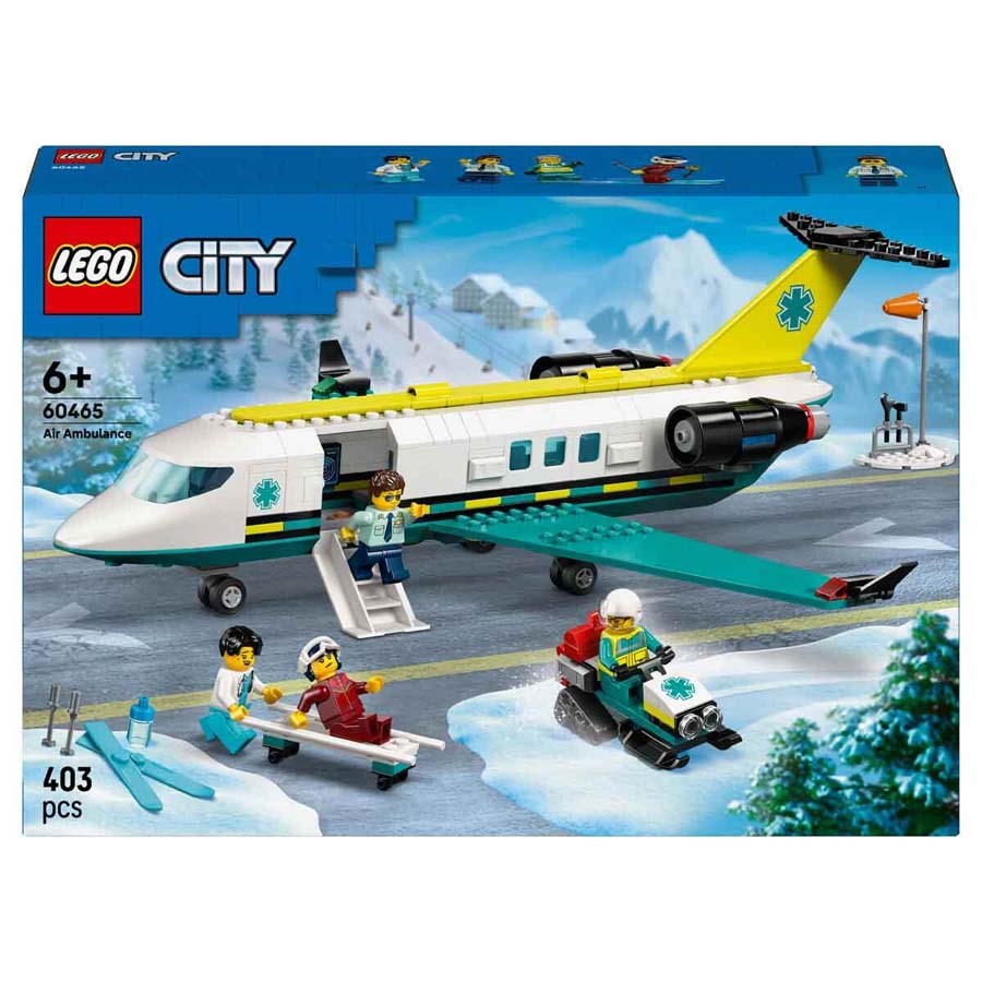 Lego City Acil Hava Ambulans Uçağı 