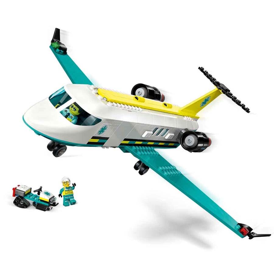 Lego City Acil Hava Ambulans Uçağı 