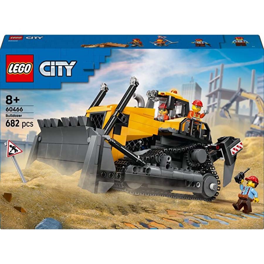 Lego City Yükleyicili Sarı Buldozer 