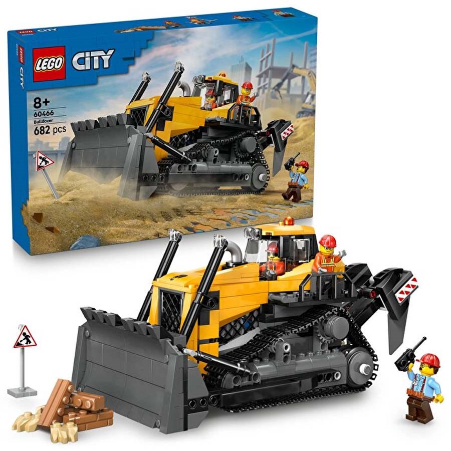 Lego City Yükleyicili Sarı Buldozer 