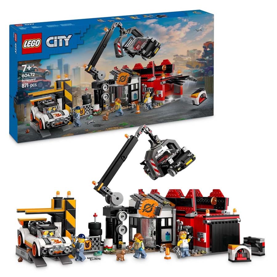 Lego City Hurdalık ve Arabalar 