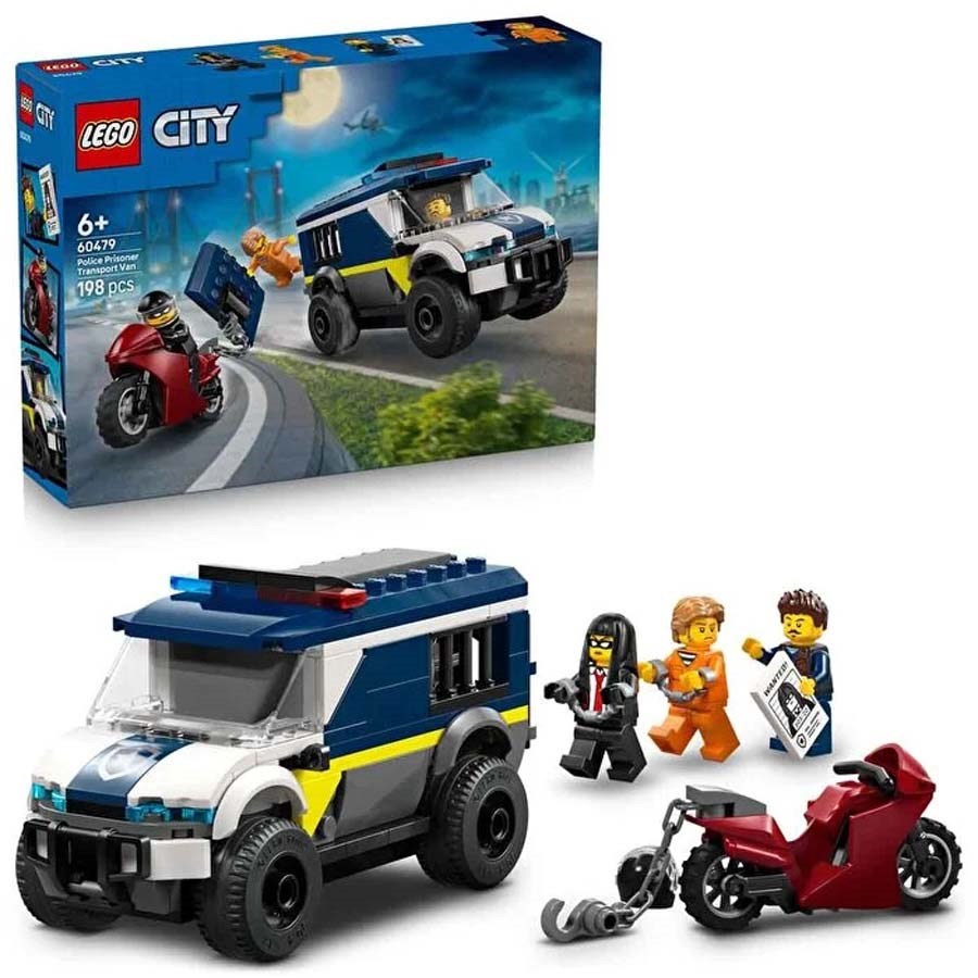 Lego City Tutuklu Nakil Van 