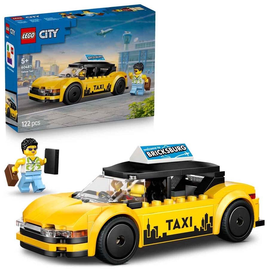 Lego City Sarı Taksi 