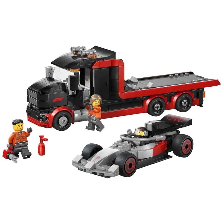 LEGO City Audi F1 Yarış Arabalı Sergileme Kamyonu 