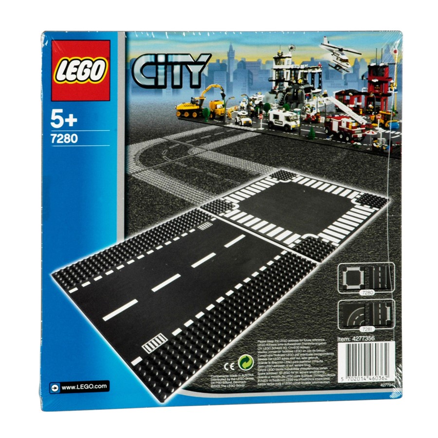 Lego City Straight Crossroad 