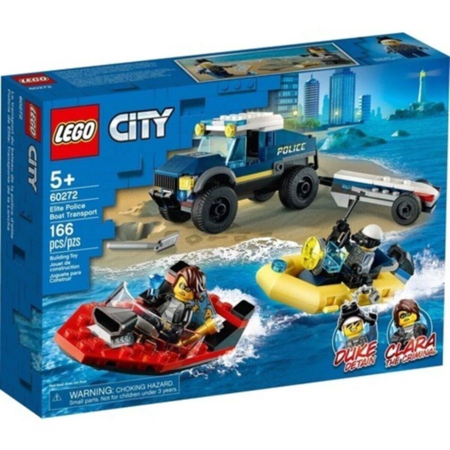 Lego City Elite Polis Tekne Taşımacılığı 60272 