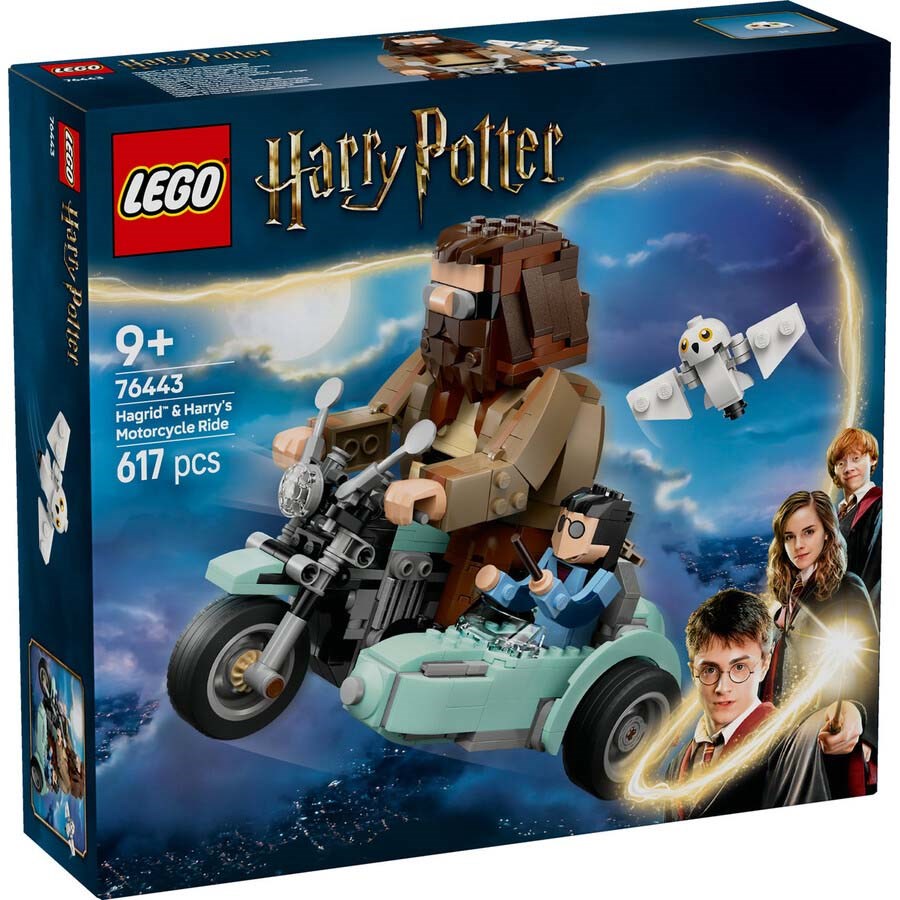 Lego Harry Potter™ Hagrid™ ve Harrynin Motosiklet 