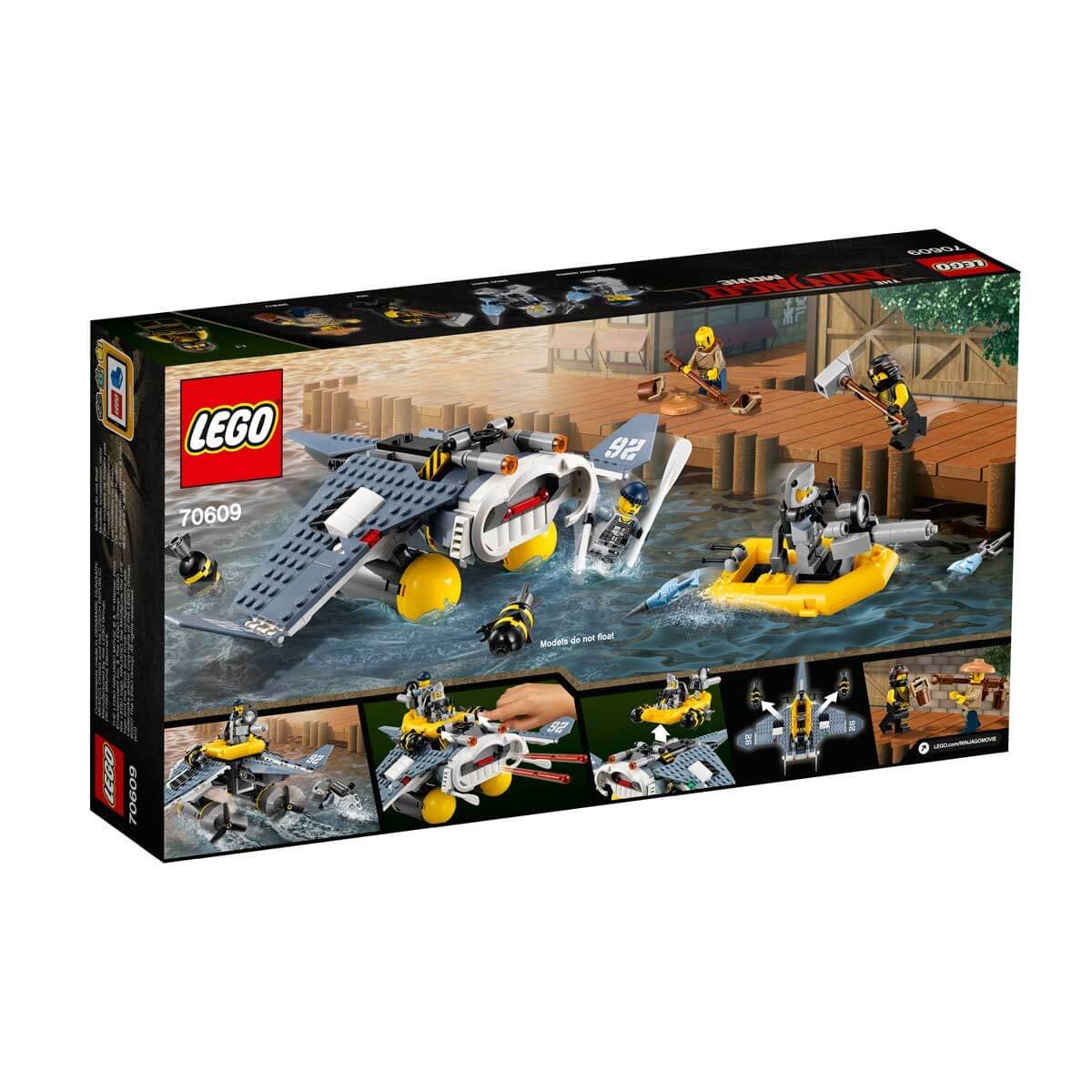 Lego Ninjago Manta Ray Bombacısı 70609 