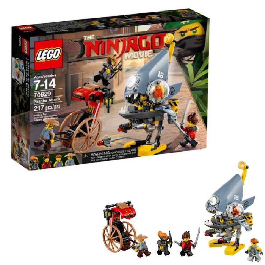 Lego Ninjago Piranha Attack 