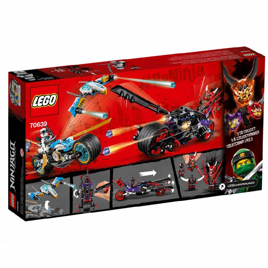 Lego Ninjago Yılan Jaguar'ın Sokak Yarışı 70639 