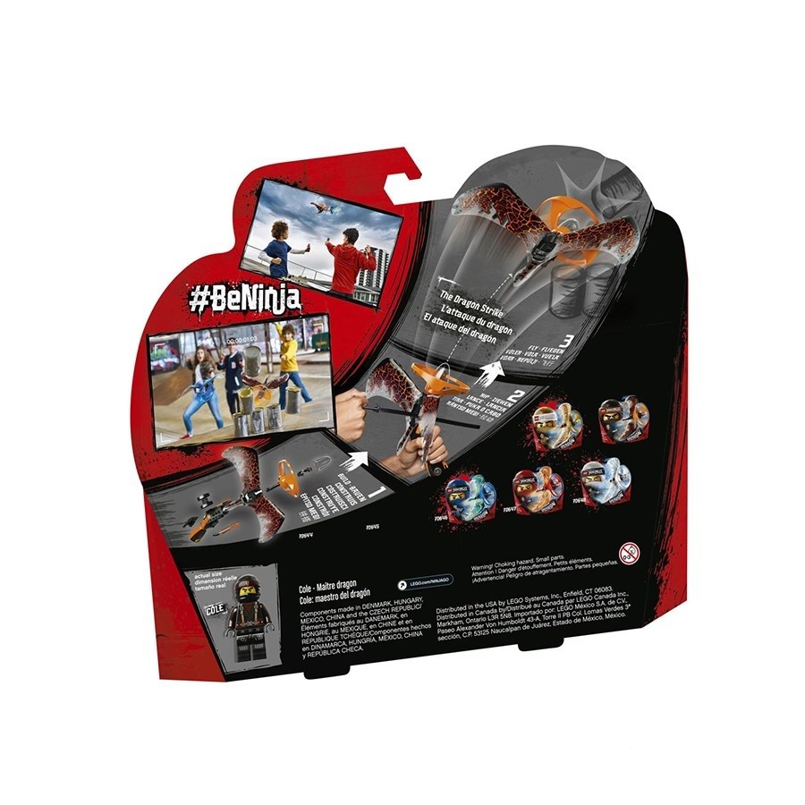 Lego Ninjago Cole Ejderha Ustası 70645 