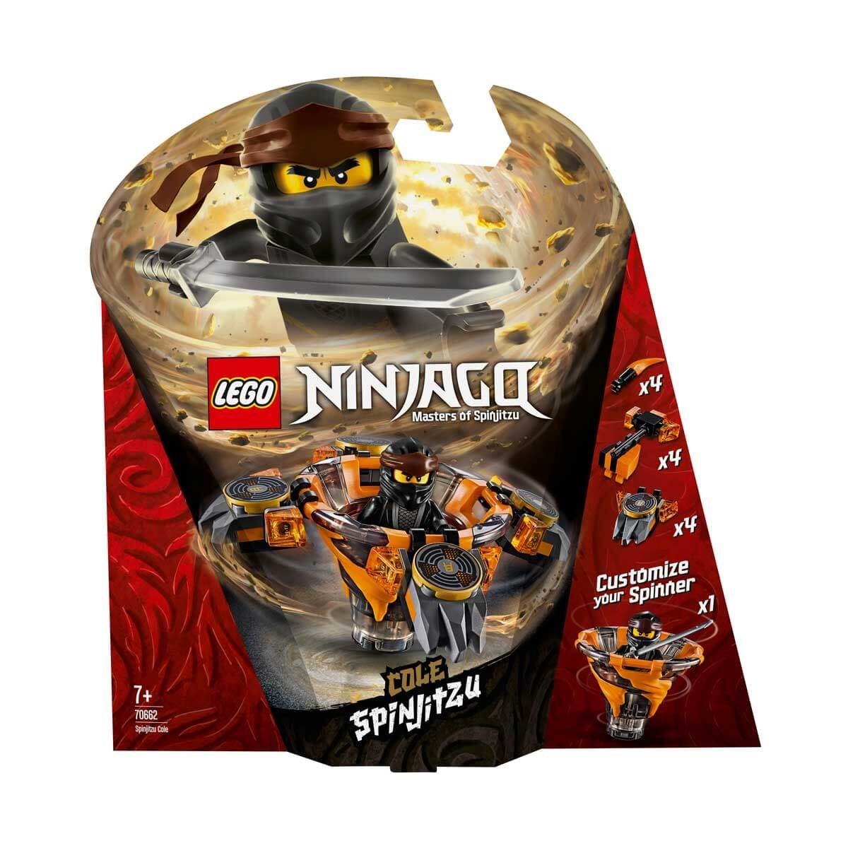 Lego Ninjago Spinjitzu Cole 70662 