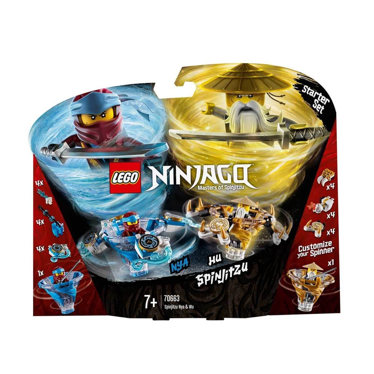 Lego Ninjago Spinjitzu Nya Ve Whu 70663 