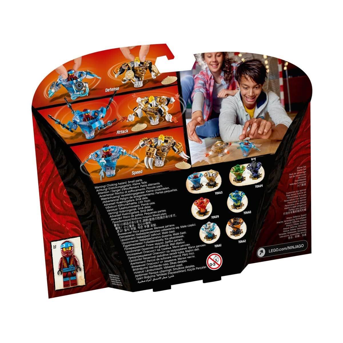Lego Ninjago Spinjitzu Nya Ve Whu 70663 