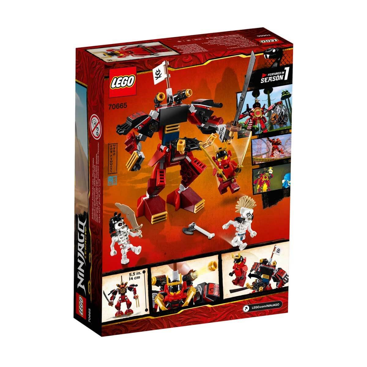 Lego Ninjago Samuray Robotu 70665 