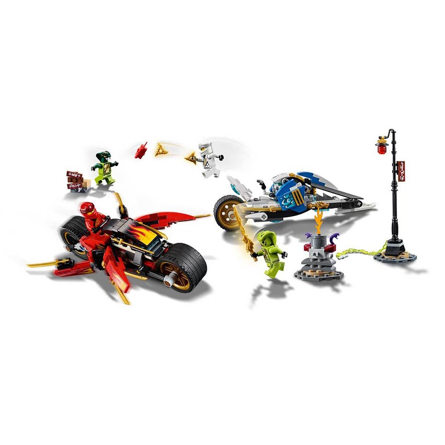 Lego Ninjago Kai'nin Kılıç Motosikleti ve Zane'in Kar Motosikleti 