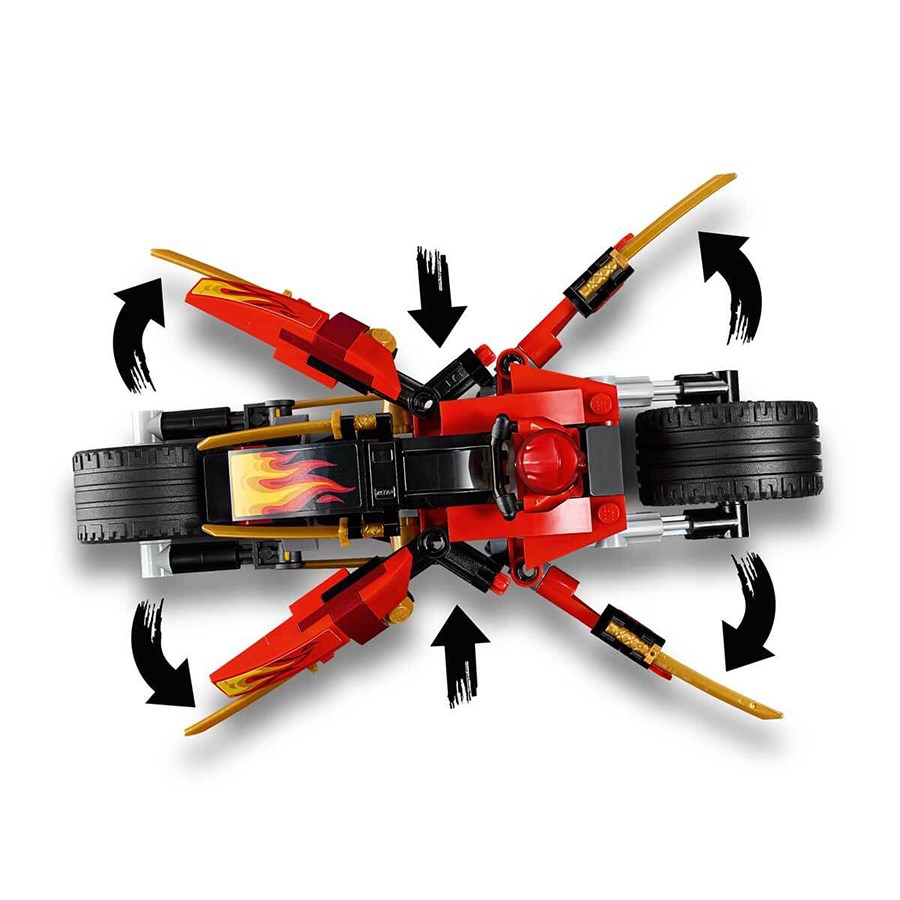 Lego Ninjago Kai'nin Kılıç Motosikleti ve Zane'in Kar Motosikleti 